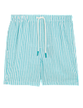 Quick Dry Striped Seersucker Swim Shorts