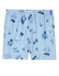 Quick Dry Hawaiian Print Swim Shorts
