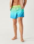 Quick Dry Ombre Swim Shorts