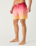 Quick Dry Ombre Swim Shorts