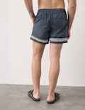Border Embroidered Swim Shorts