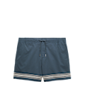 Border Embroidered Swim Shorts