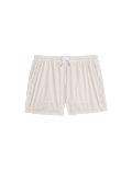 Cotton Rich Seersucker Striped Swim Shorts