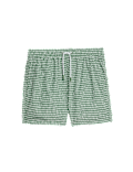 Quick Dry Geometric Print Swim Short