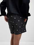 Quick Dry Printed Swim Shorts