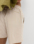 Seersucker Swim Shorts