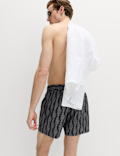 Quick Dry Printed Swim Shorts
