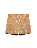 Quick Dry Embroidered Swim Shorts