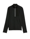 Half Zip Long Sleeve Top