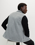 Fleece Lined Funnel Neck Gilet