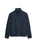 Half Zip Textured Fleece