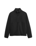Half Zip Textured Fleece