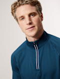 Half Zip Long Sleeve Top