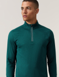 Half Zip Long Sleeve Top