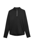 Half Zip Long Sleeve Top