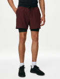 Double Layer Training Shorts