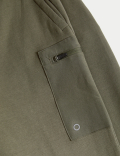 Cuffed Zip Pocket Sports Joggers