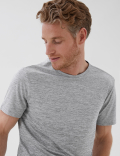 Slim Fit Ombre Training T-Shirt