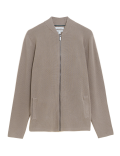 Premium Cotton Zip Up Knitted Bomber