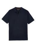Cotton Textured Knitted Polo