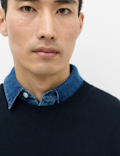 Air Yarn Crew Neck Jumper