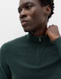 Air-Yarn Half Zip Jumper