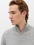Air-Yarn Half Zip Jumper