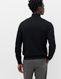Air-Yarn Half Zip Jumper