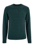Textured Crew Neck Jumper