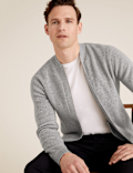 Ribbed Knitted Bomber