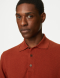 Cotton Rich Knitted Polo Shirt