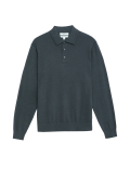 Cotton Rich Knitted Polo Shirt