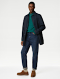 Cotton Rich Knitted Polo Shirt