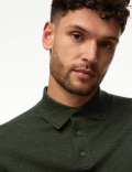 Cotton Rich Knitted Polo Shirt