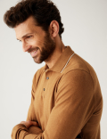 Cotton Rich Knitted Polo Shirt