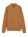 Cotton Rich Knitted Polo Shirt