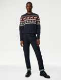 Pure Cotton Fair Isle Christmas Jumper