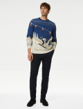 Pure Cotton Ski Christmas Jumper
