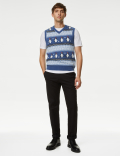 Pure Cotton Penguin Christmas Jumper
