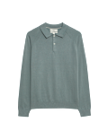 Cotton Rich Knitted Polo Shirt