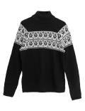 Fairisle Roll Neck Jumper