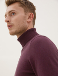 Cotton Rich Roll Neck Jumper