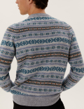 Pure Extra Fine Lambswool Fair Isle Jumper