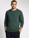 Pure Extra Fine Lambswool Crew Neck Jumper