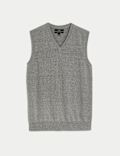 Pure Cotton Sleeveless Jumper