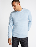 Pure Cotton Crew Neck Jumper