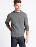 Pure Cotton Crew Neck Jumper