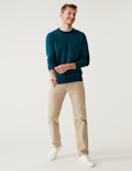 Pure Cotton Crew Neck Jumper