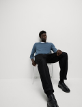 Pure Cotton V-Neck Jumper
