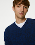 Pure Extra Fine Lambswool V-Neck Jumper